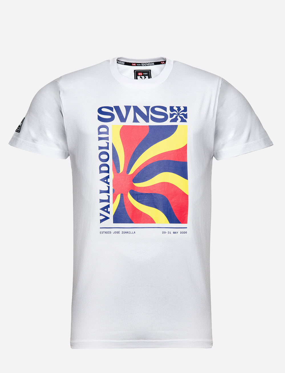 SVNS 2026 Valladolid Event T-Shirt - White