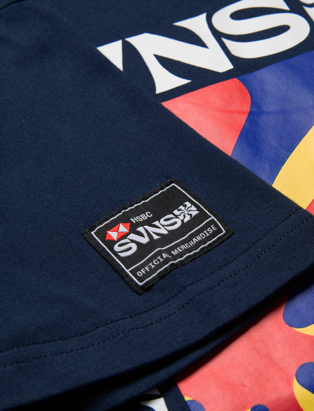 SVNS 2026 Valladolid Event T-Shirt - Navy
