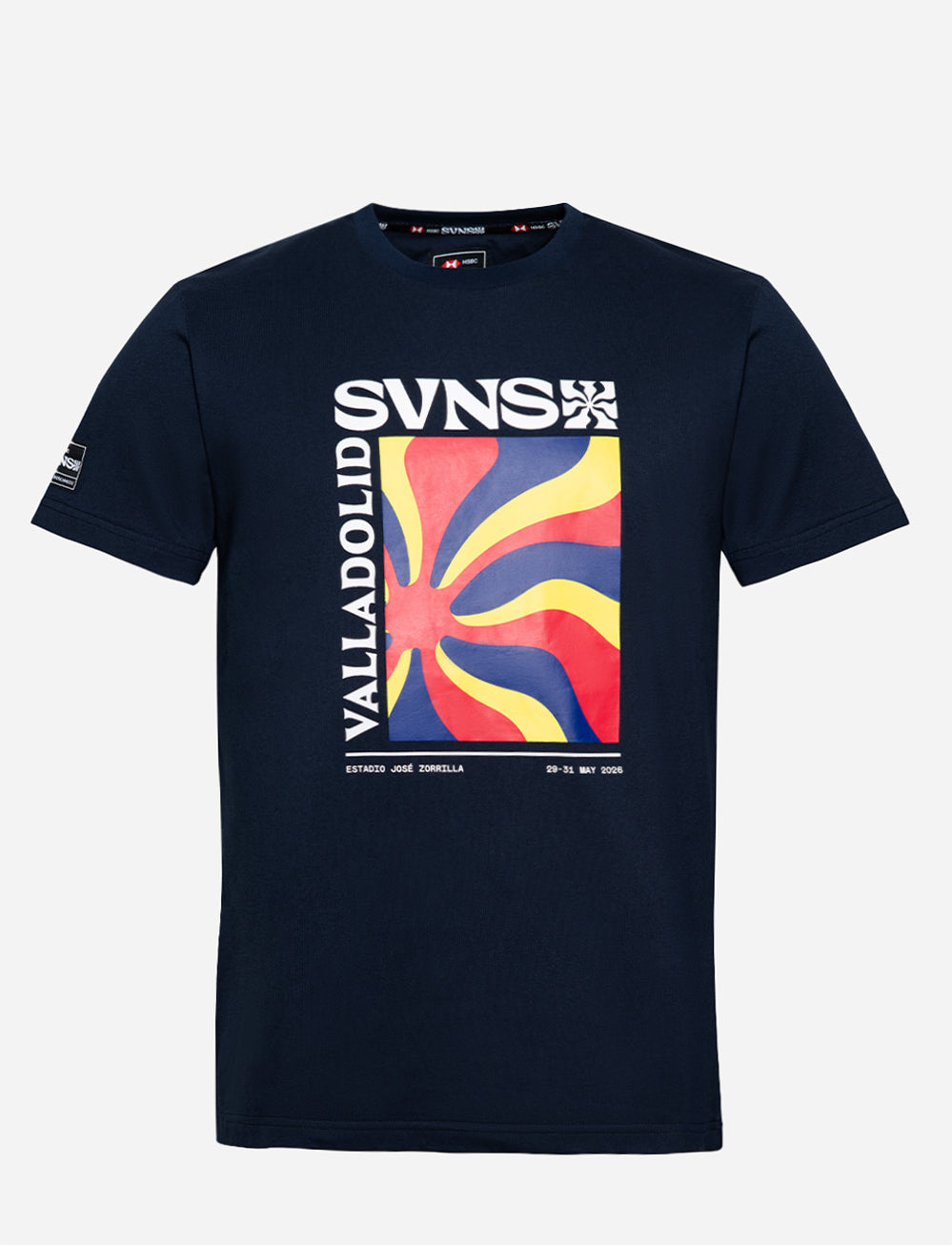 SVNS 2026 Valladolid Event T-Shirt - Navy
