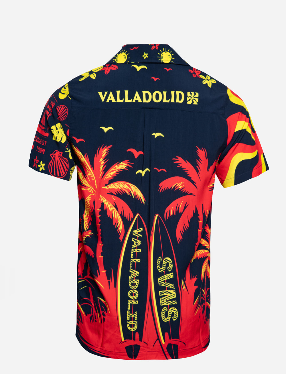 SVNS 2026 Valladolid Hawaiian Shirt - Navy