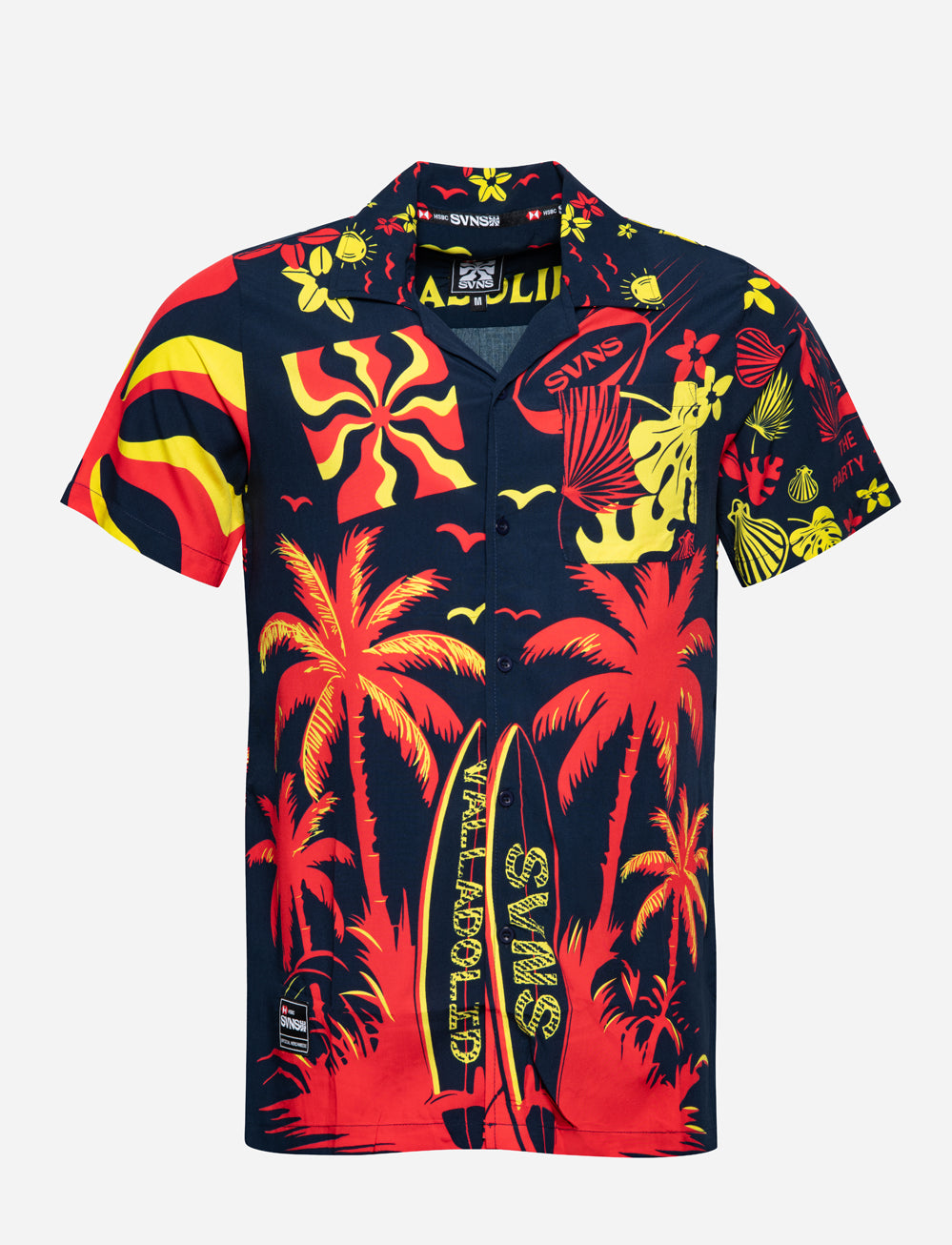SVNS 2026 Valladolid Hawaiian Shirt - Navy