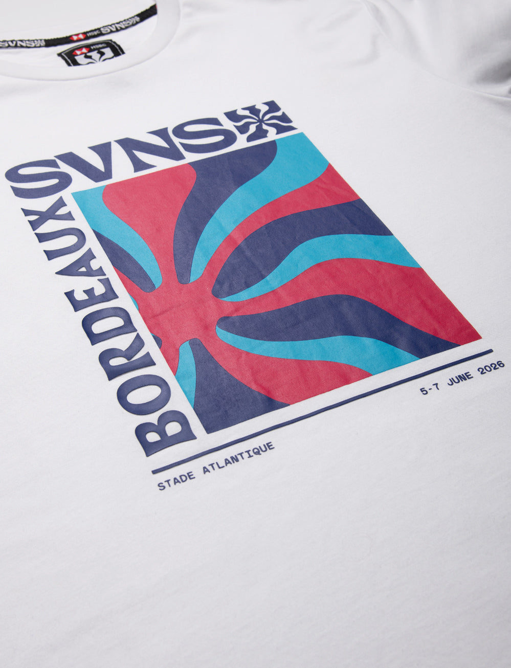 SVNS 2026 Bordeaux Event T-Shirt - White