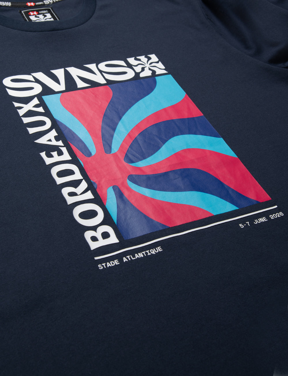 SVNS 2026 Bordeaux Event T-Shirt - Navy