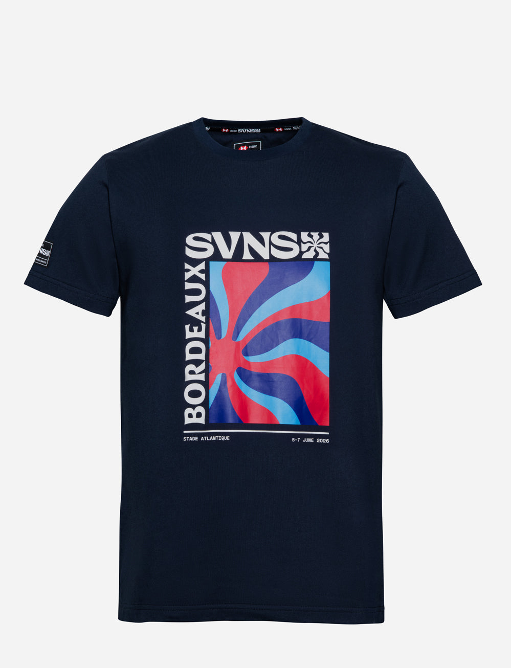 SVNS 2026 Bordeaux Event T-Shirt - Navy