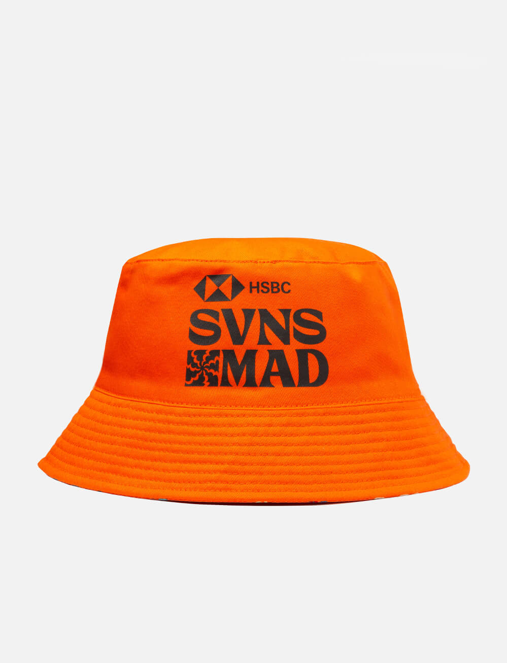 SVNS Madrid Reversible Bucket Hat - Orange