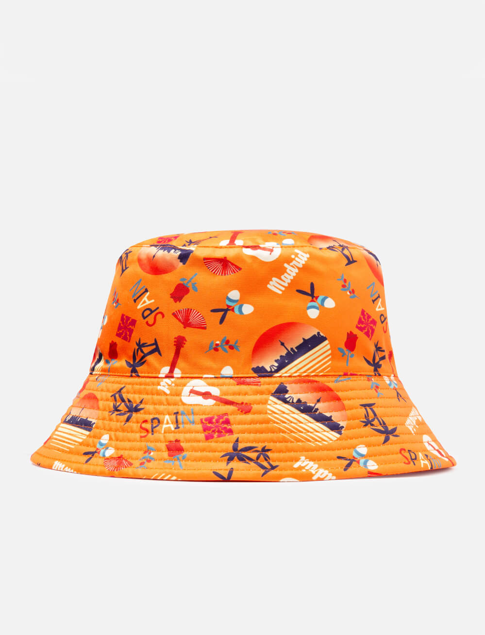 SVNS Madrid Reversible Bucket Hat - Orange