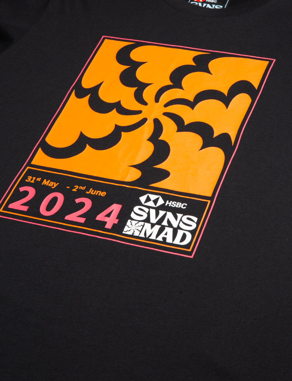 SVNS Madrid Kids Event T-Shirt - Black