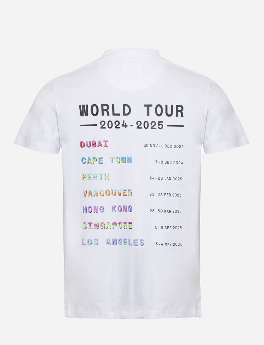 SVNS 2025 Global Tour T-Shirt - White