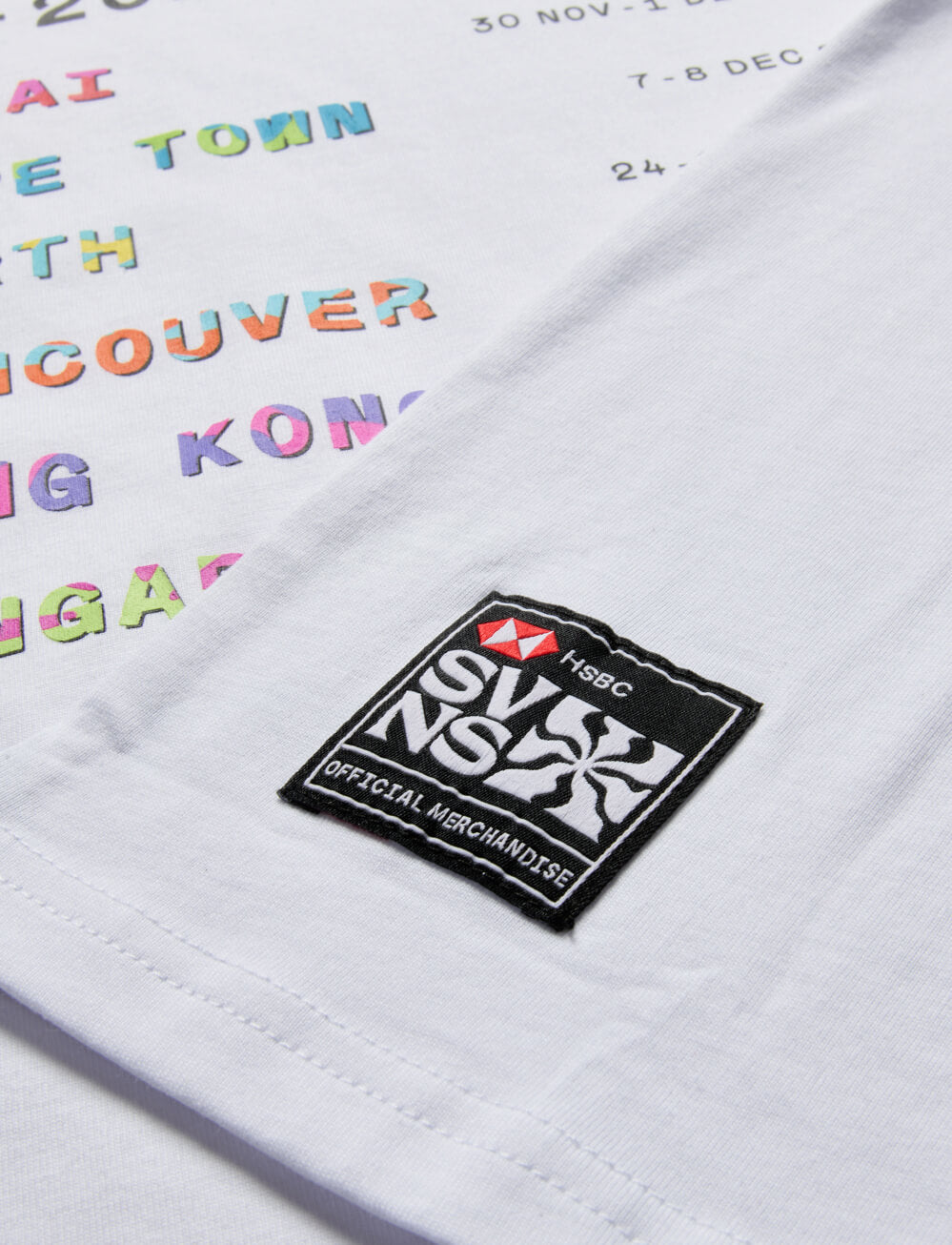 SVNS 2025 Global Tour T-Shirt - White
