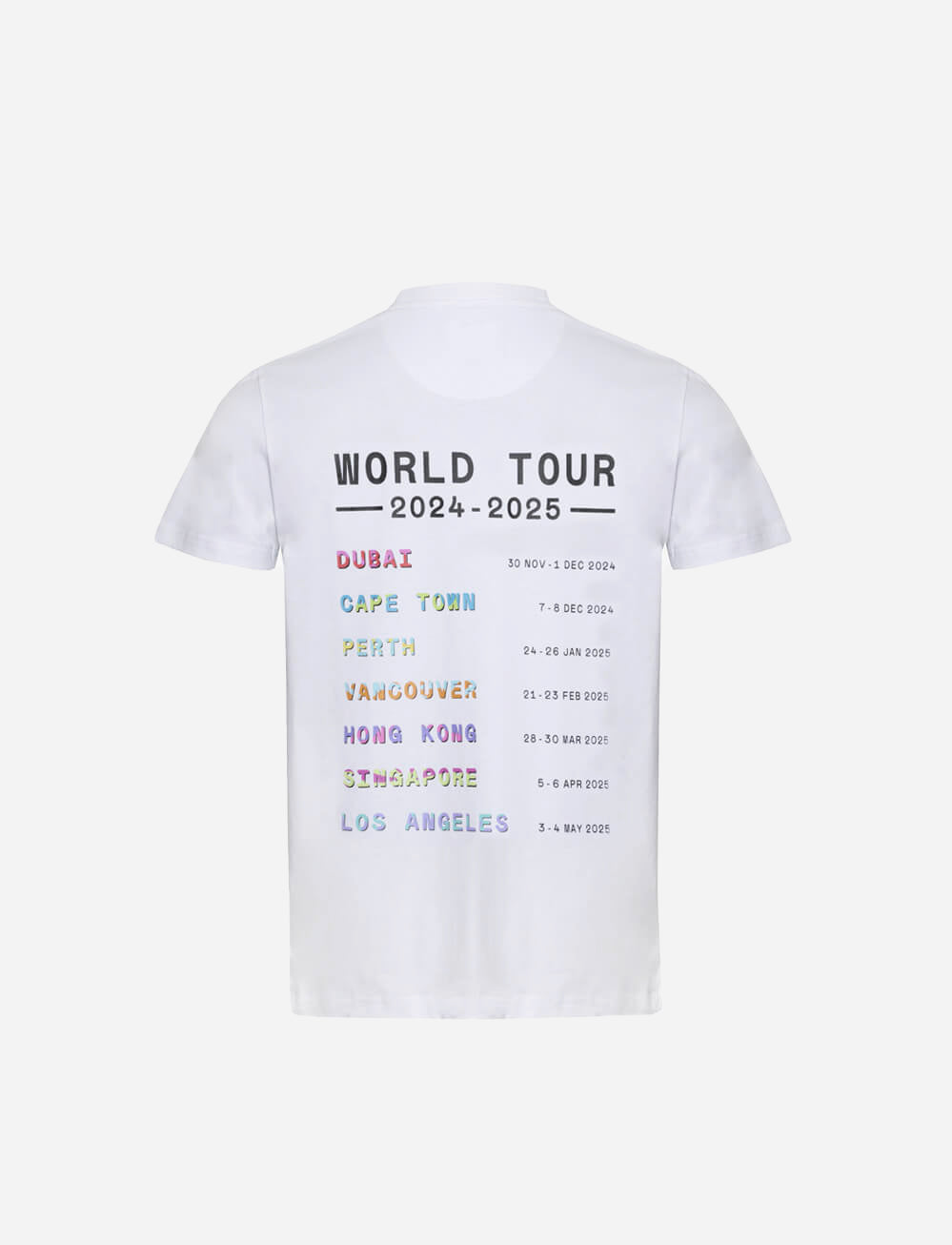 SVNS 2025 Kids Global Tour T-Shirt - White