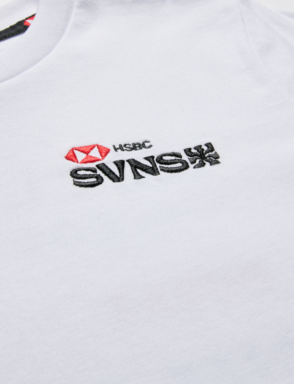 SVNS 2025 Kids Global Tour T-Shirt - White