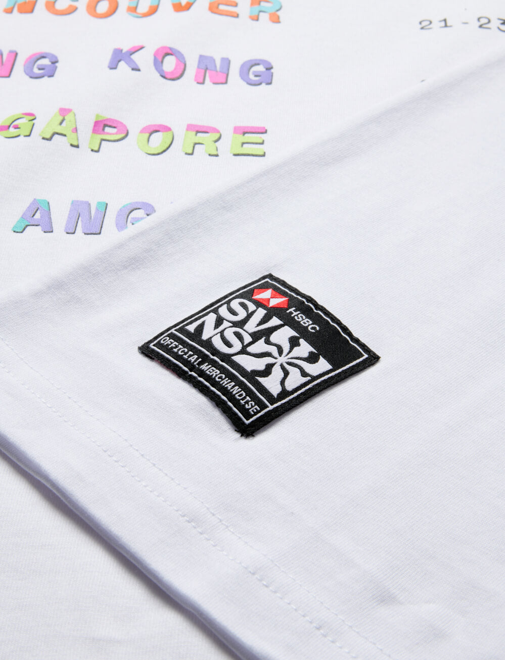 SVNS 2025 Kids Global Tour T-Shirt - White