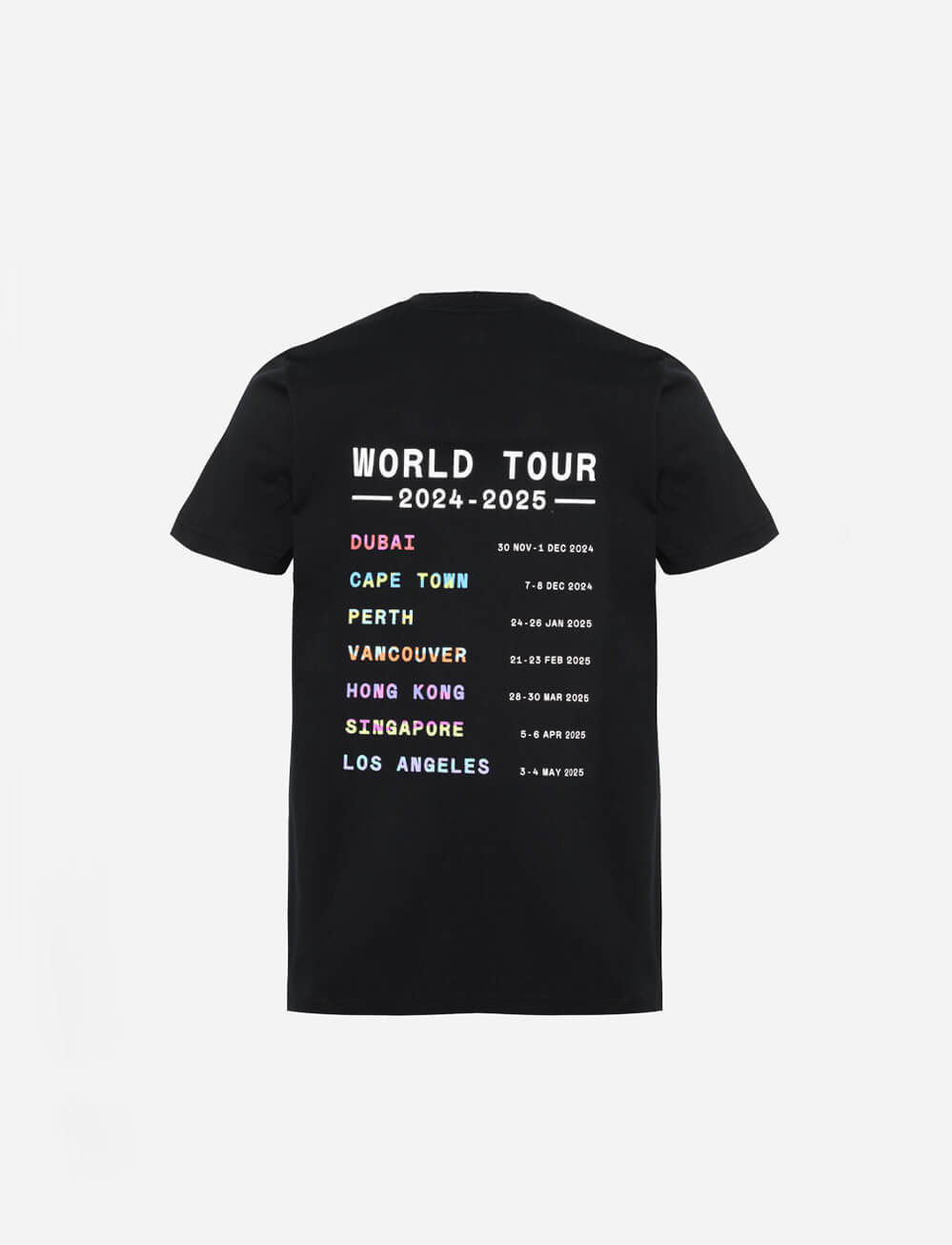 SVNS 2025 Kids Global Tour T-Shirt - Black