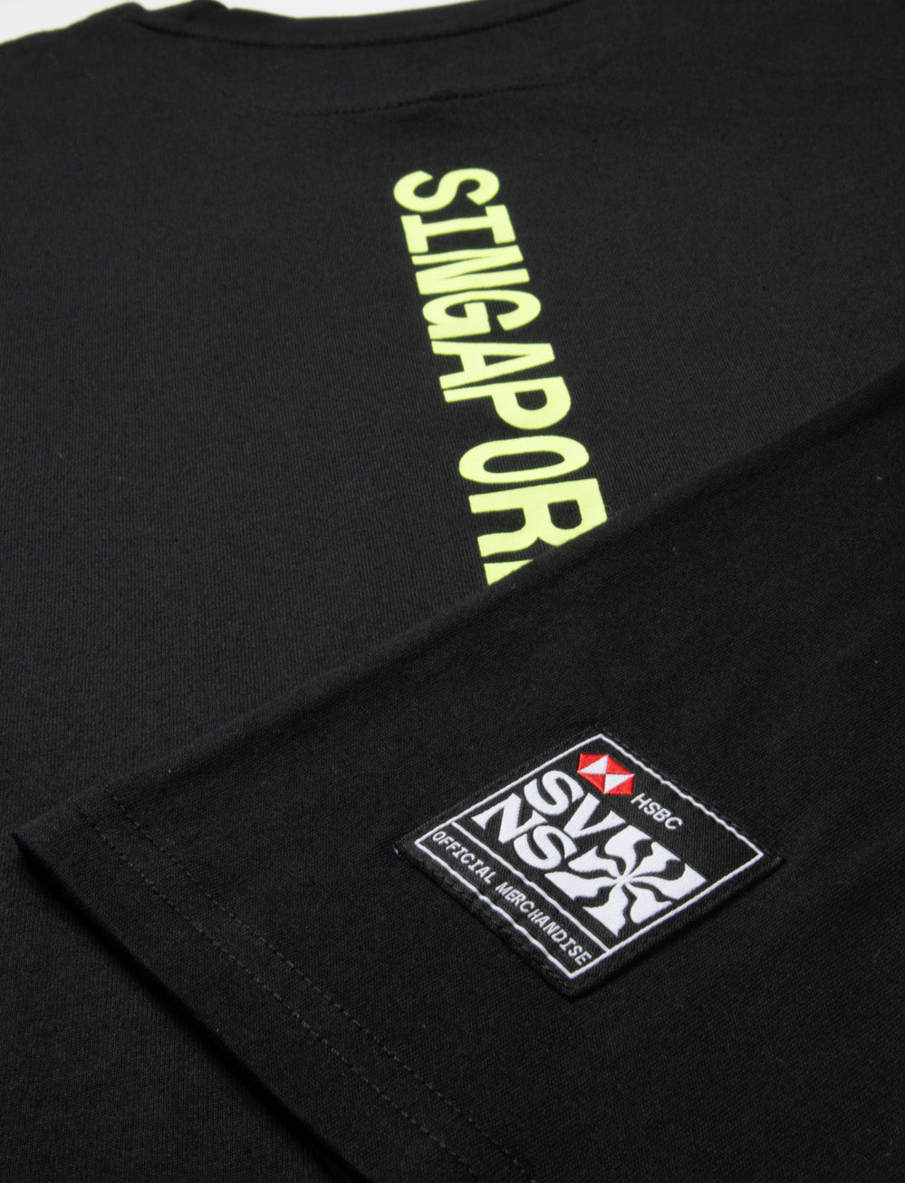 SVNS 2025 Singapore Kids Event T-Shirt - Black