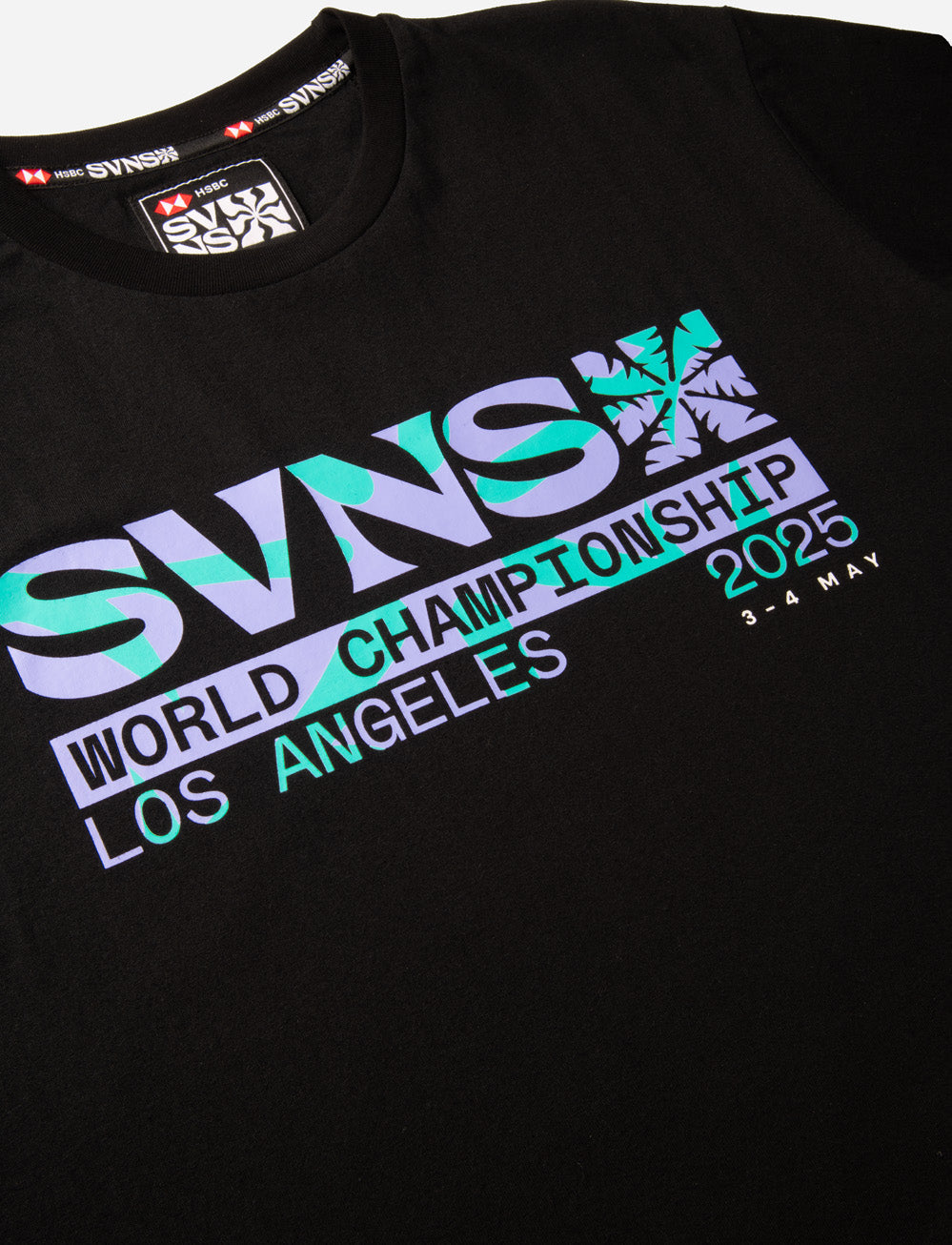 SVNS 2025 LA Event T-Shirt - Black