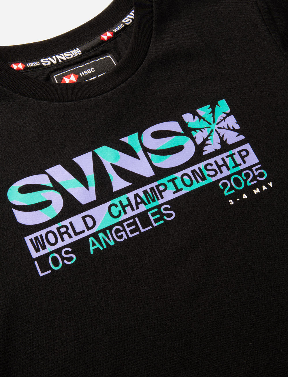SVNS 2025 LA Kids Event T-Shirt - Black