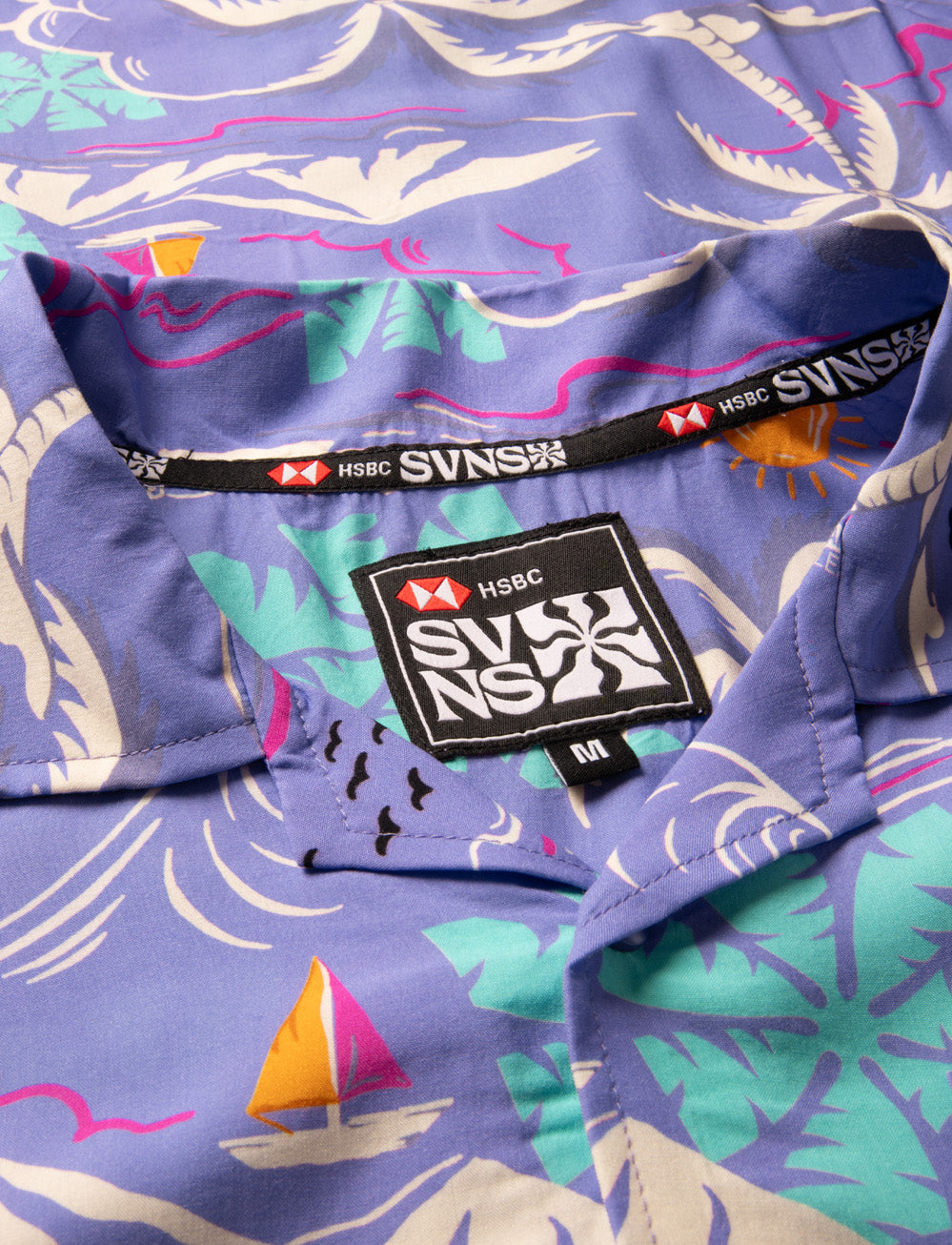 SVNS 2025 LA Hawaiian Shirt - LA Purple
