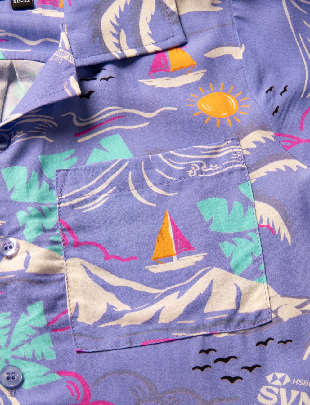 SVNS 2025 LA Hawaiian Shirt - LA Purple