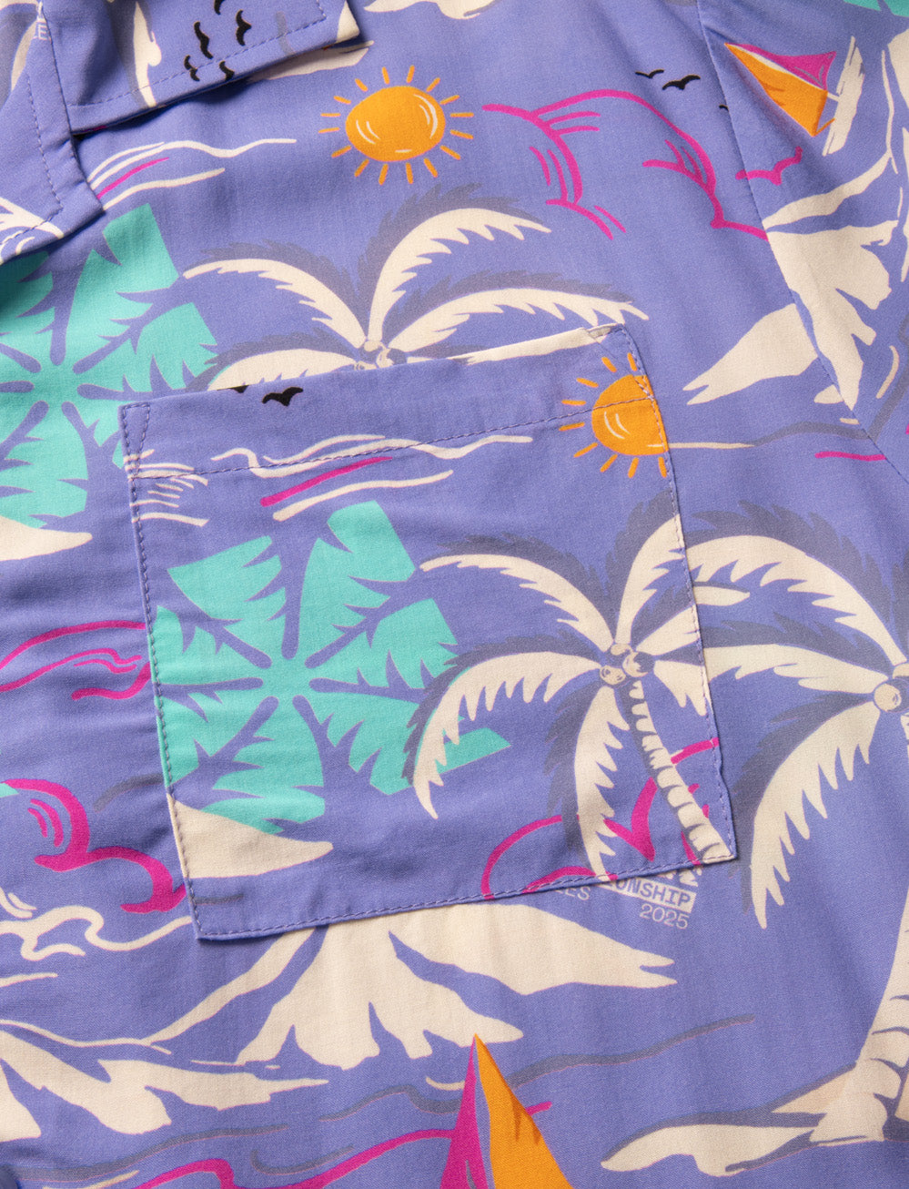 SVNS 2025 LA Kids Hawaiian Shirt - LA Purple