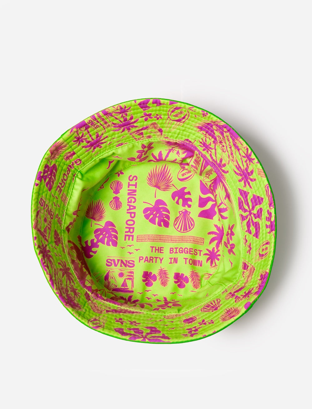 SVNS 2026 Singapore Bucket Hat - Singapore Lime