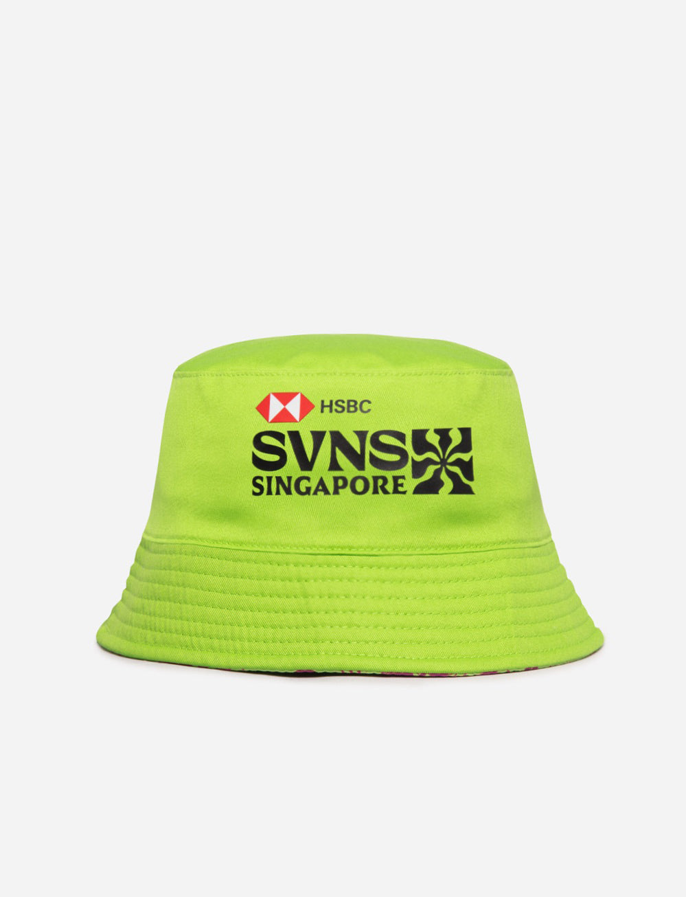 SVNS 2026 Singapore Kids Bucket Hat - Singapore Lime