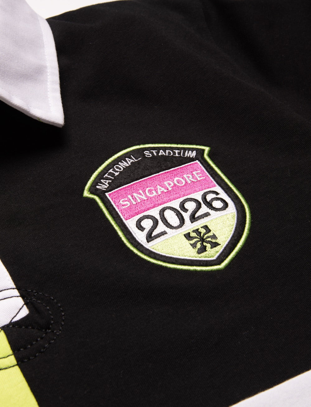 SVNS 2026 Singapore Rugby Jersey - Black