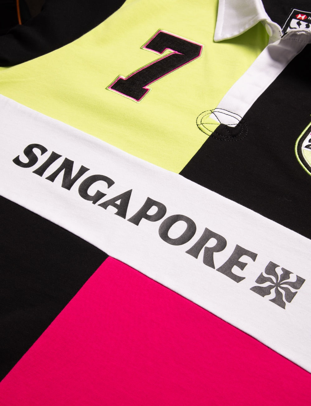 SVNS 2026 Singapore Rugby Jersey - Black