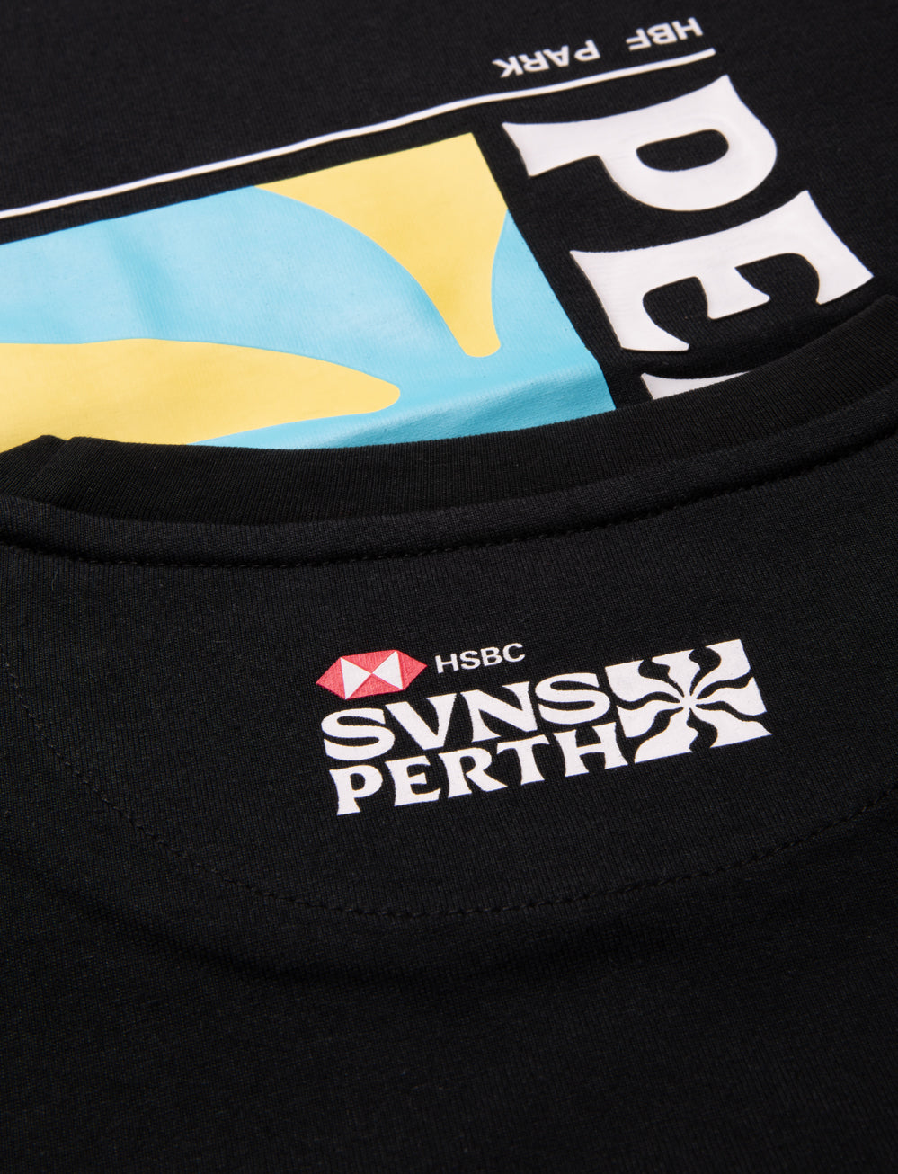 SVNS 2026 Perth Event T-Shirt - Black