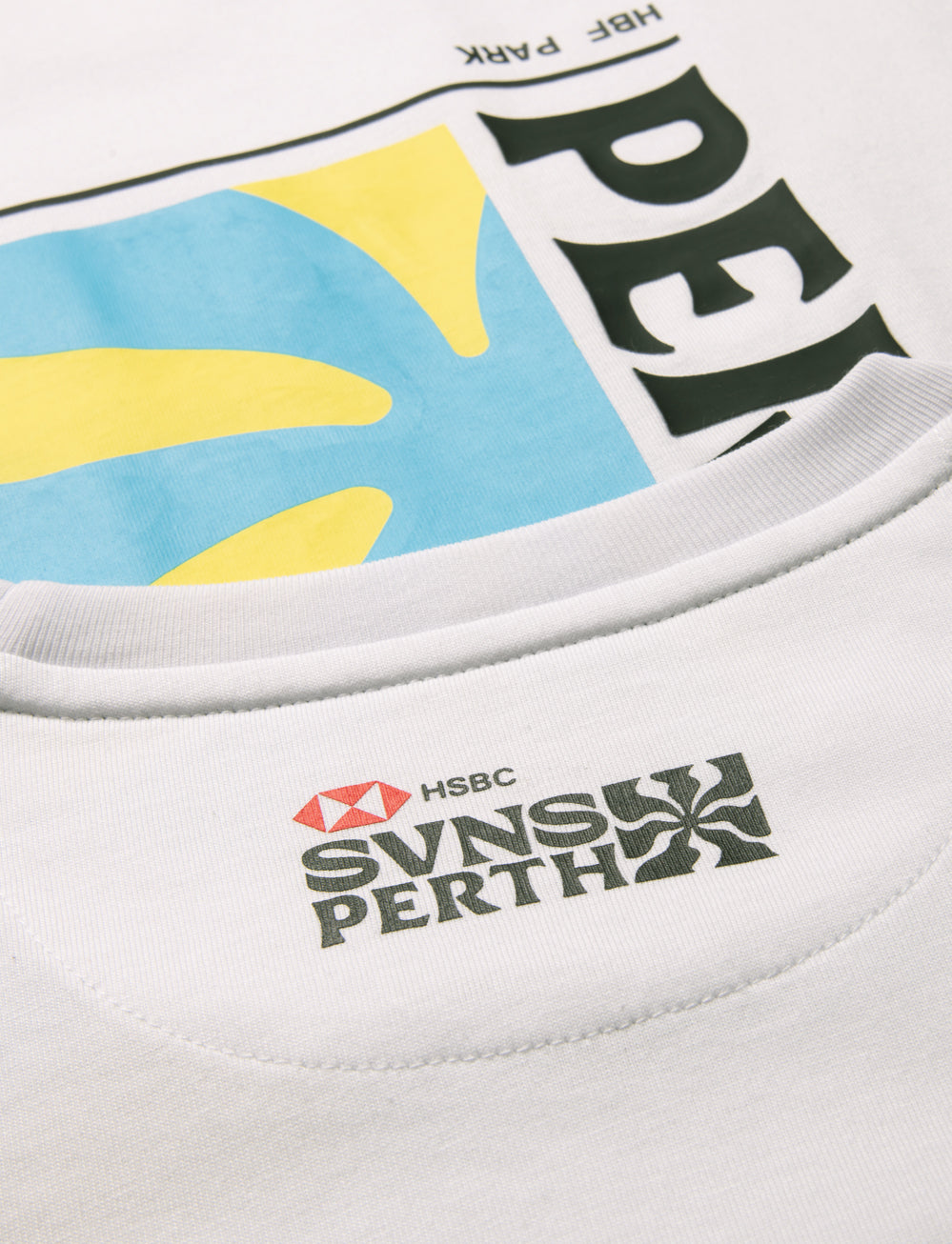 SVNS 2026 Perth Event T-Shirt - White