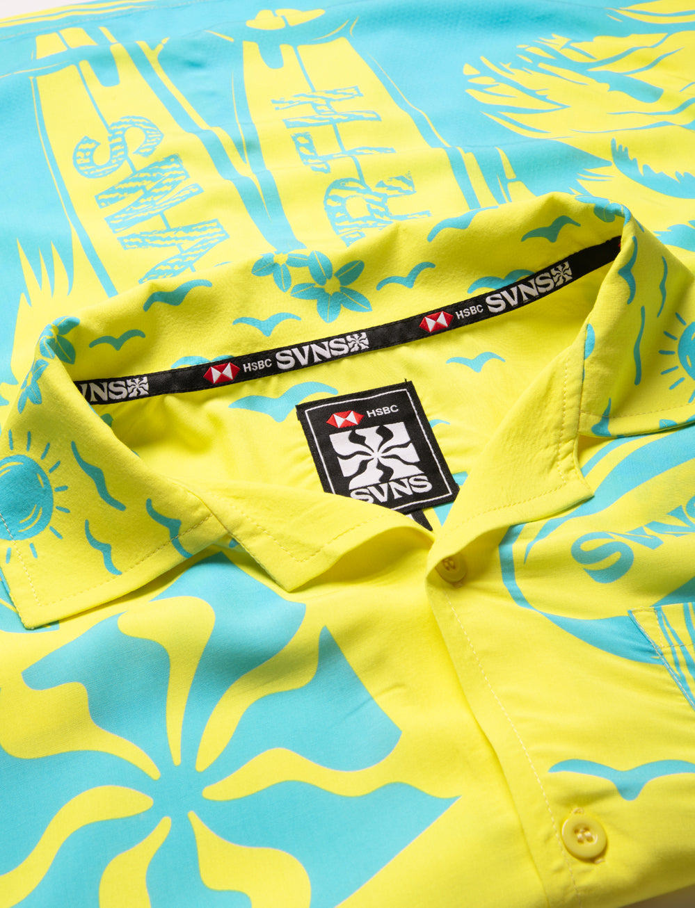 SVNS 2026 Perth Hawaiian Shirt - Perth Blue
