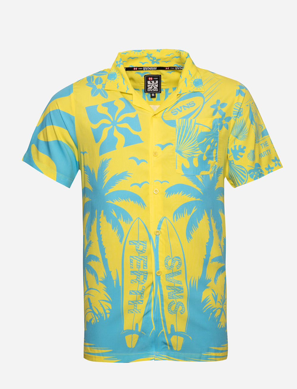 SVNS 2026 Perth Hawaiian Shirt - Perth Blue – HSBC SVNS Official ...