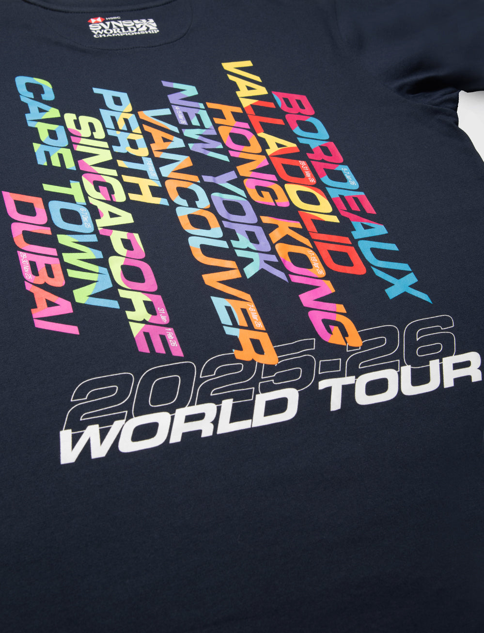 SVNS 2026 World Tour Championship T-Shirt - Navy