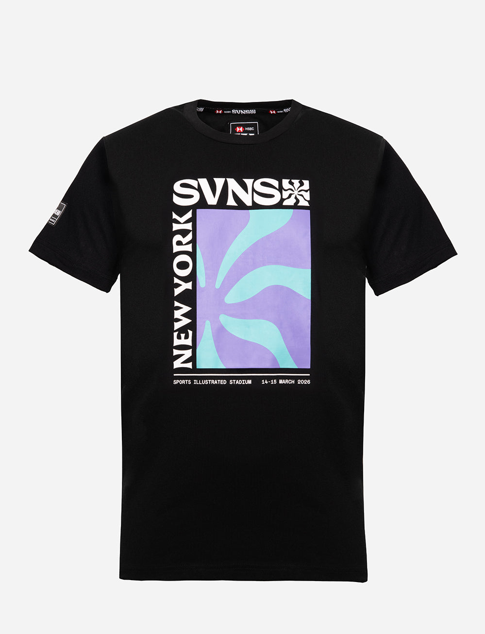 SVNS 2026 New York Event T-Shirt - Black