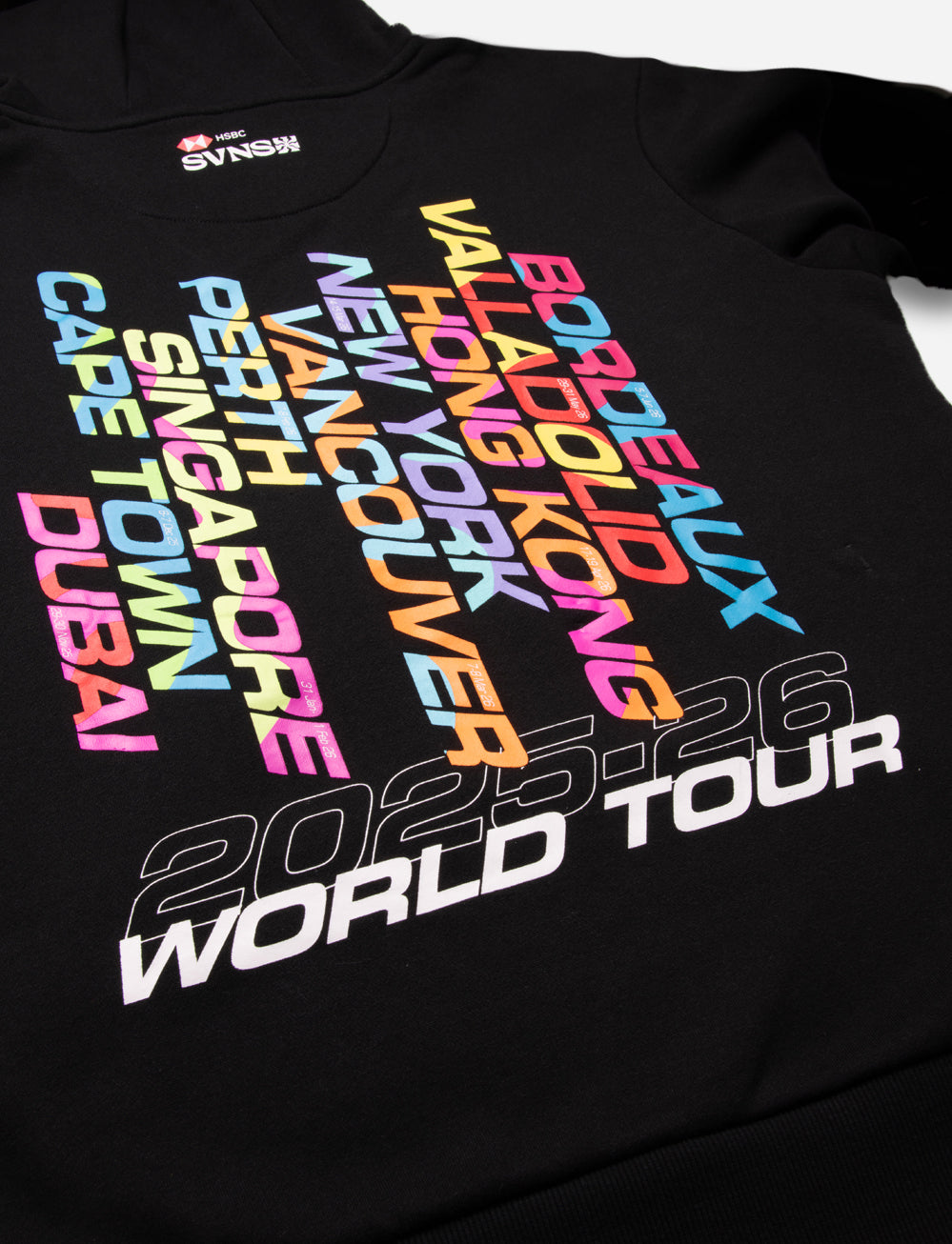 SVNS 2026 World Tour Hoodie - Black