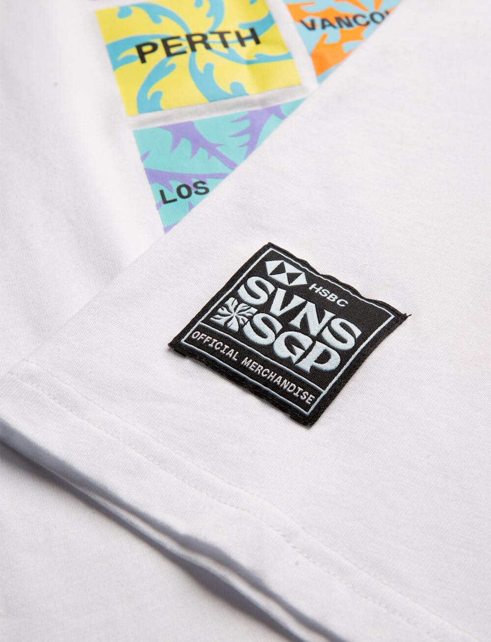 SVNS Singapore Kids Global Tour T-Shirt - White