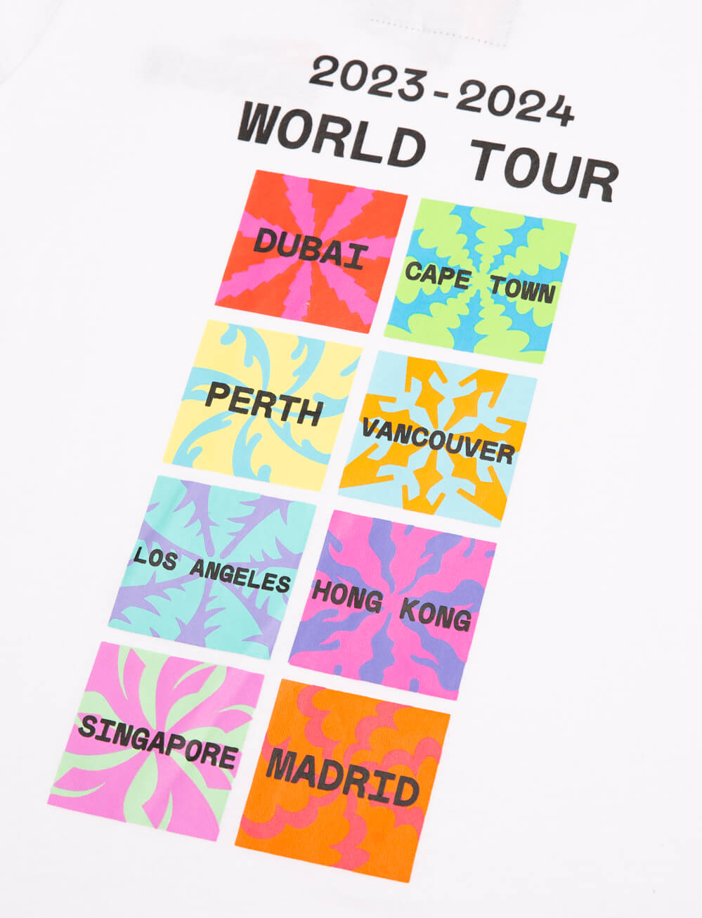 SVNS Perth Global Tour Kids T-Shirt - White