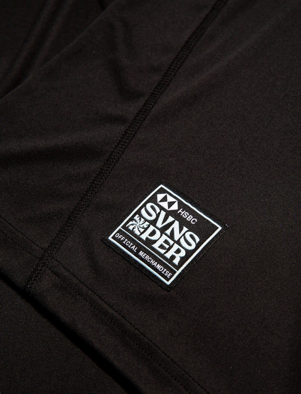 SVNS Perth Tech Polo - Black